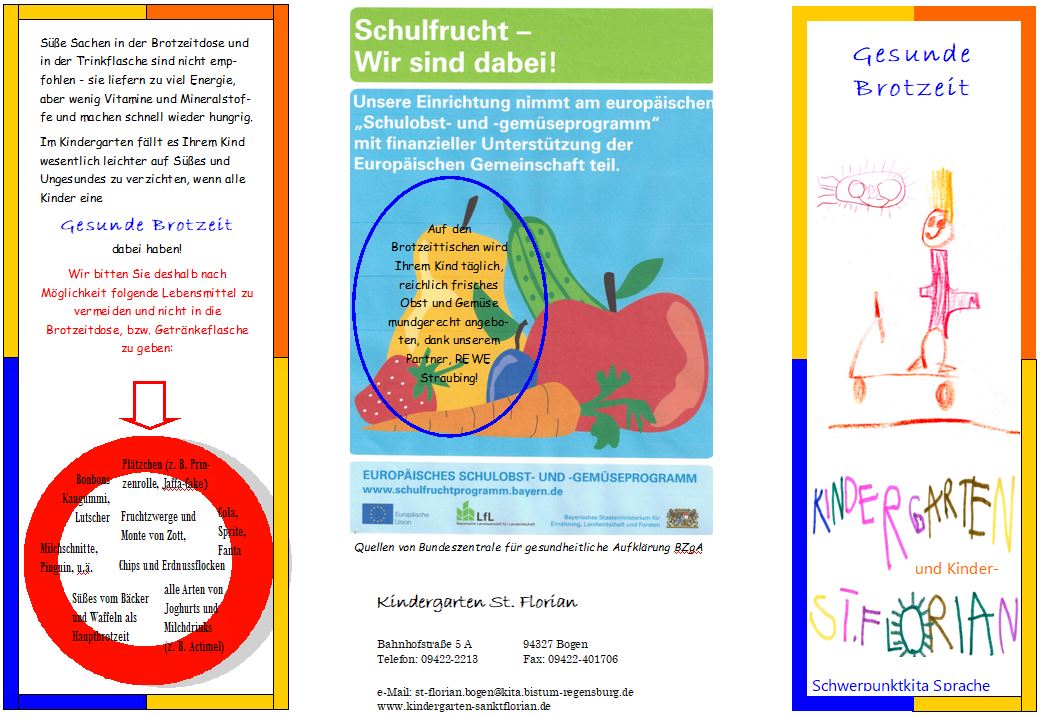 Flyer Gesunde Brotzeit