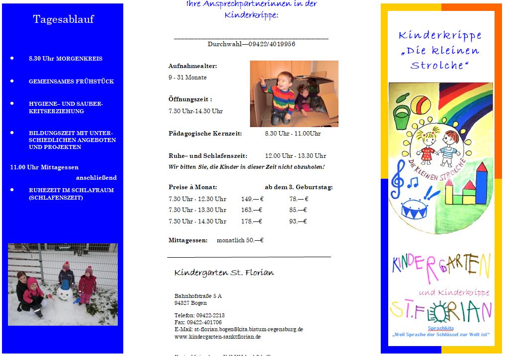 Flyer kleine Strolche